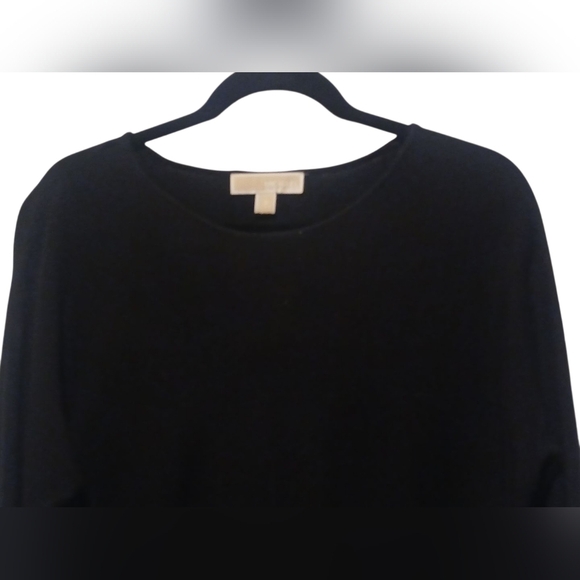 Michael Kors - Black Tunic Sweater W/ Long Sleeves Round Neck, Brand New, Size S - Picture 10 of 11